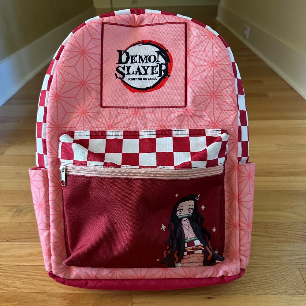 Demon Slayer Kimetsu No Yaiba Nezuko Kamado Girls Backpack